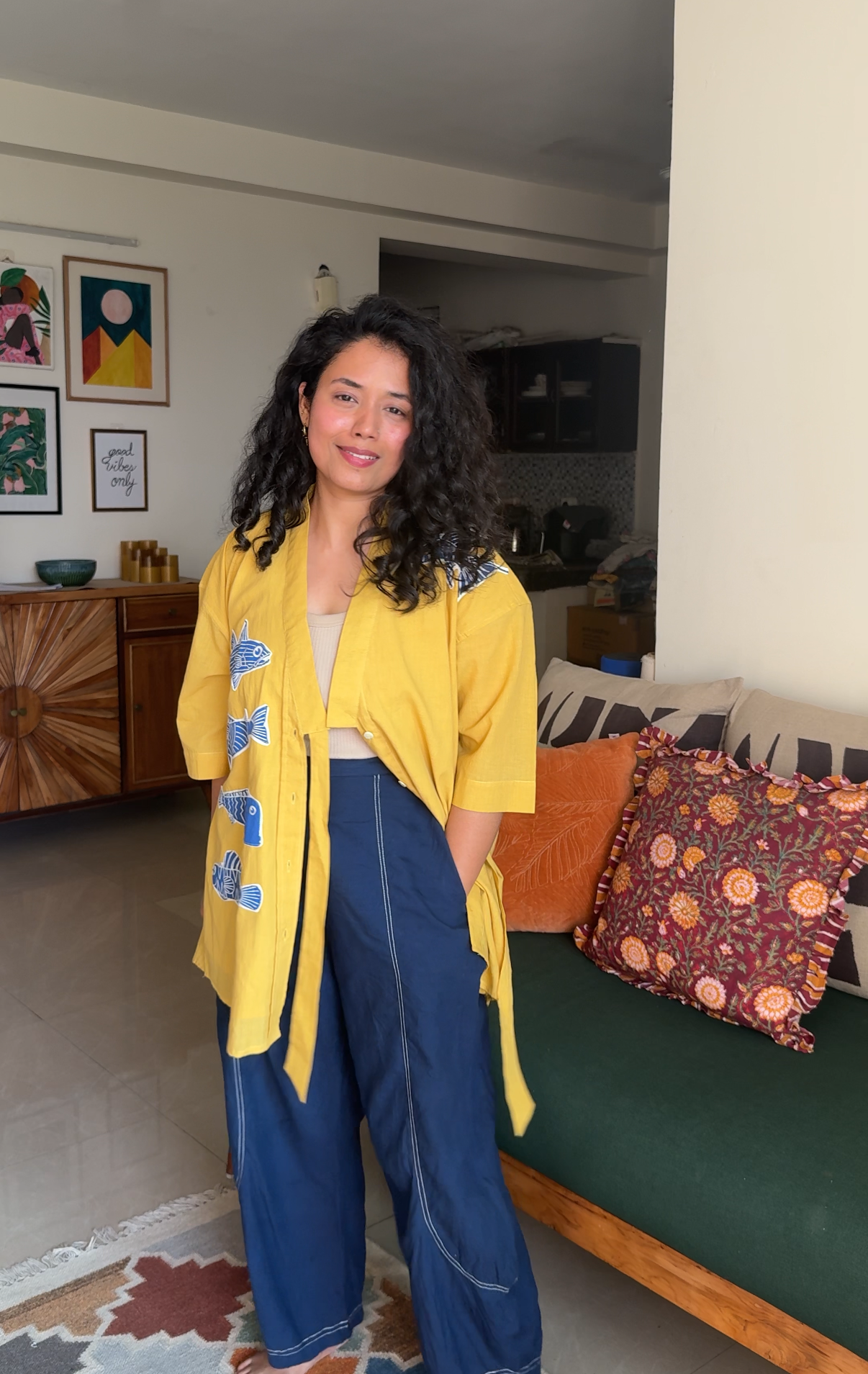 Konkan Coast Wrap Shirt