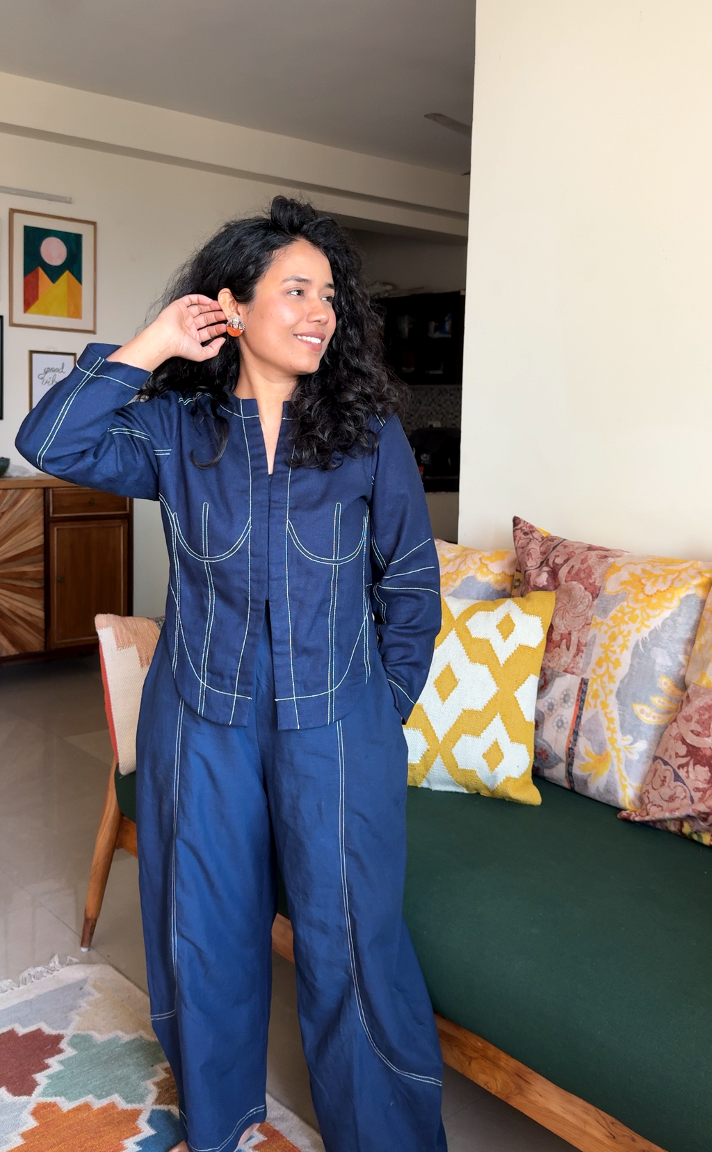 Desi Blue Beat Jacket