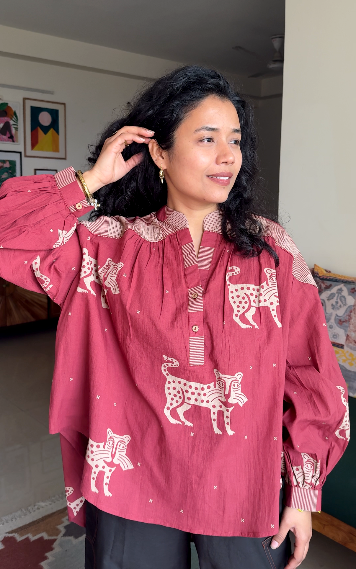 Bhagira Bohemian Top