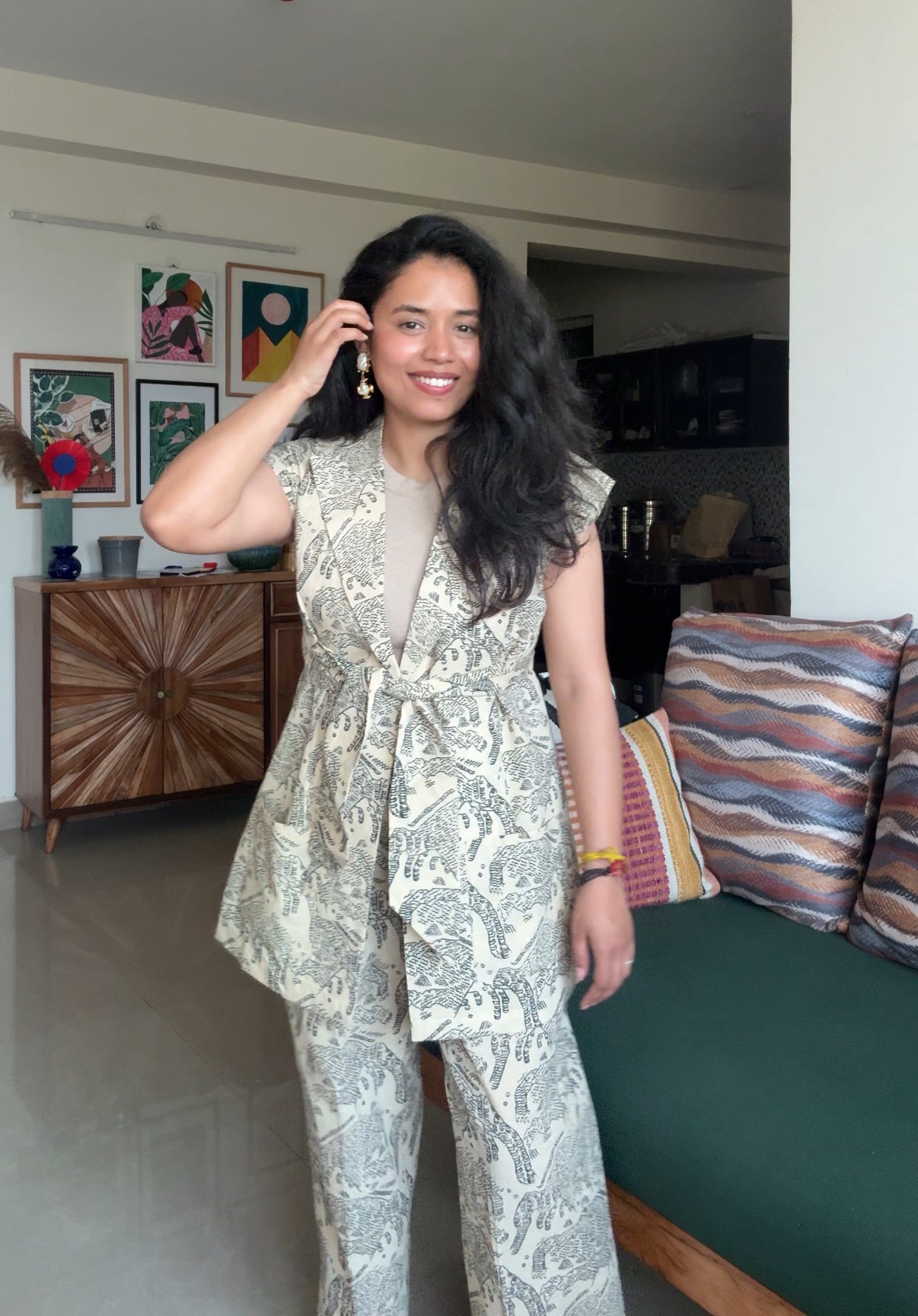 Ivory Oorja Co-ord Set