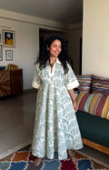 Dhaulidar Pahadi Print Dress