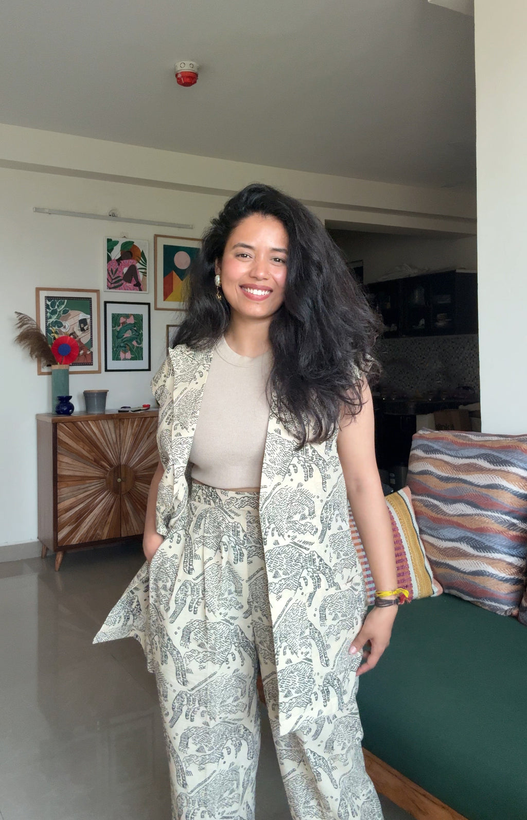 Ivory Oorja Co-ord Set