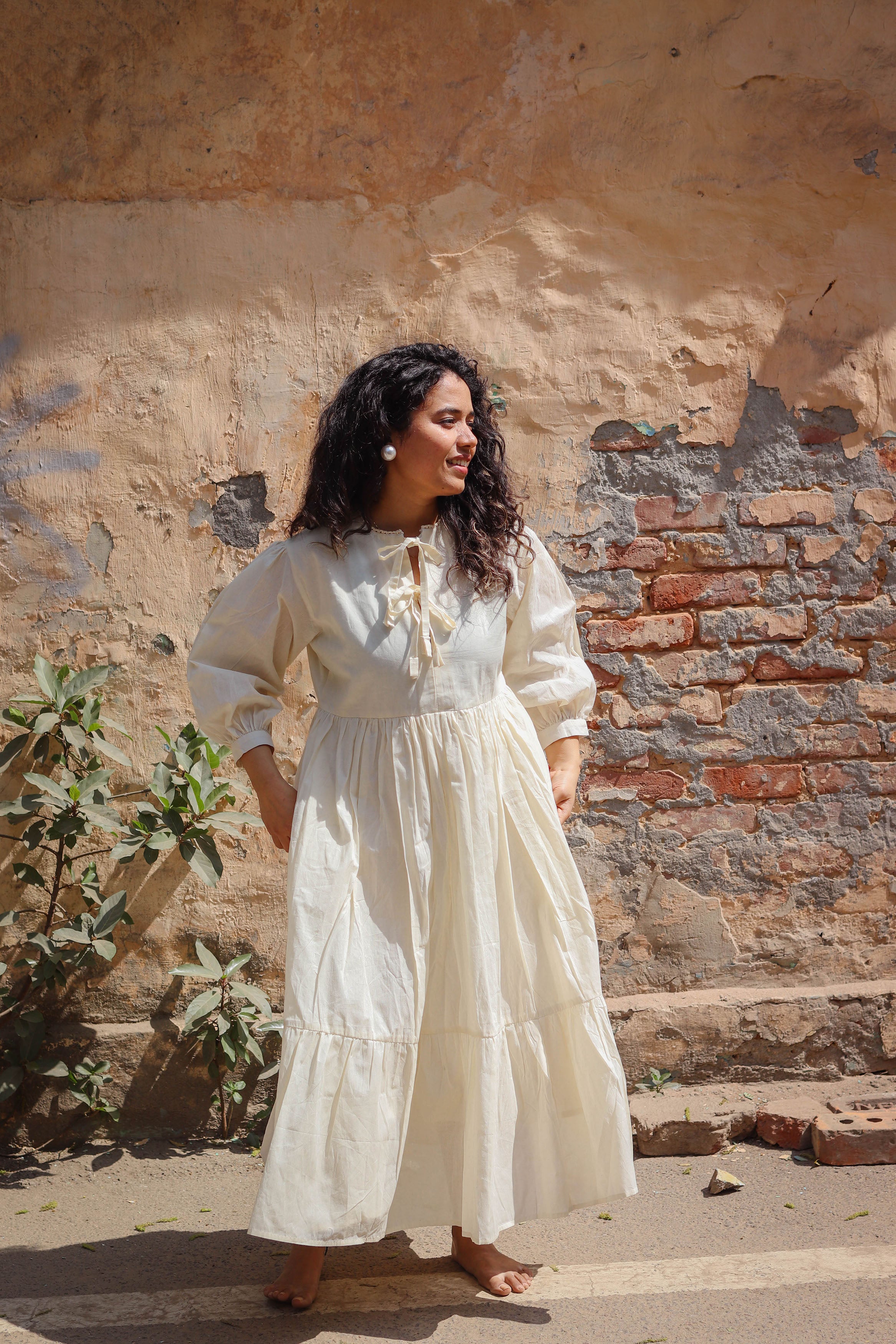 Buttercream Boho Dress