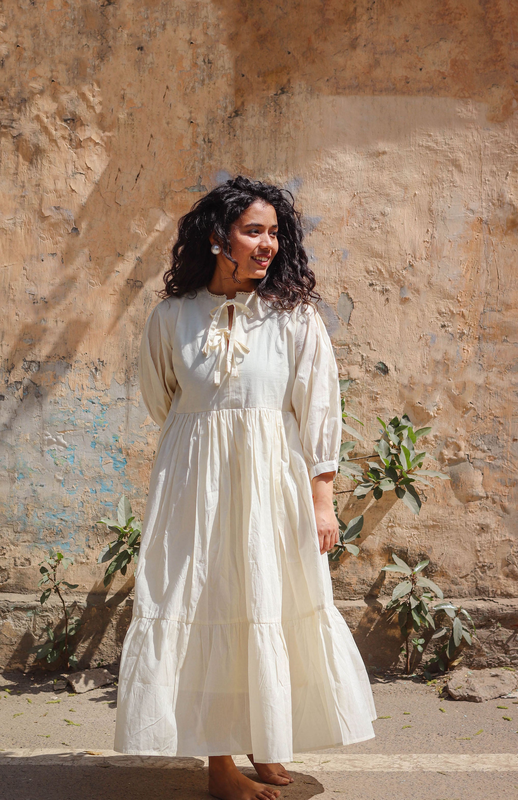 Buttercream Boho Dress