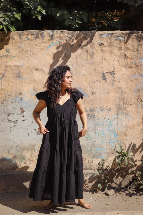 Bohemian Midnight Maxi Dress