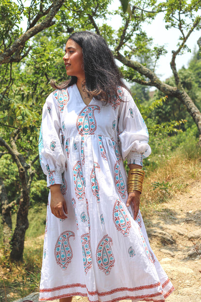 Arabian Spice Summer Dress