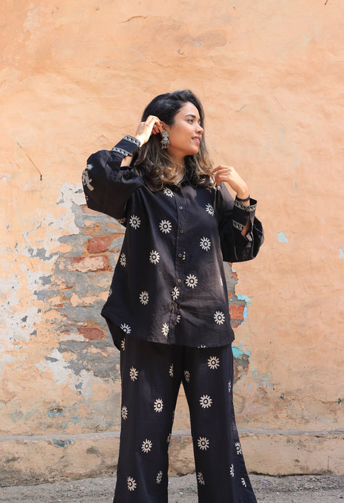 Black Coffee Bohemian Pants