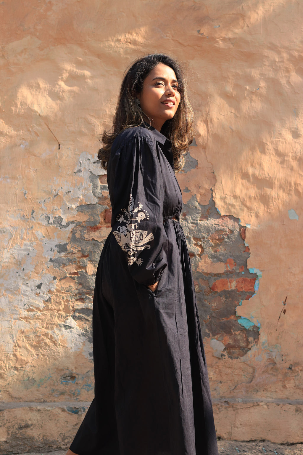 Dark Garden Noir Dress