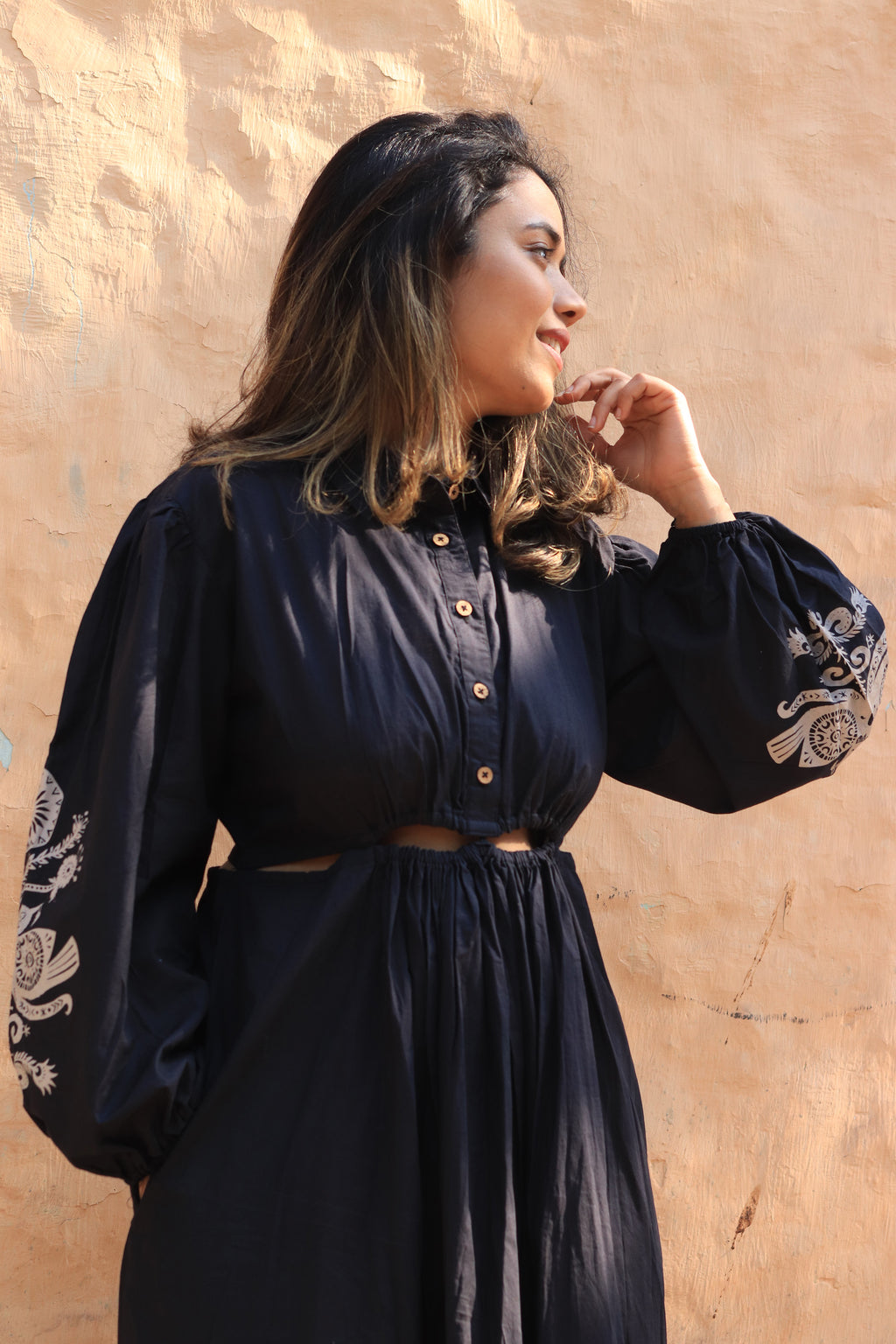 Dark Garden Noir Dress