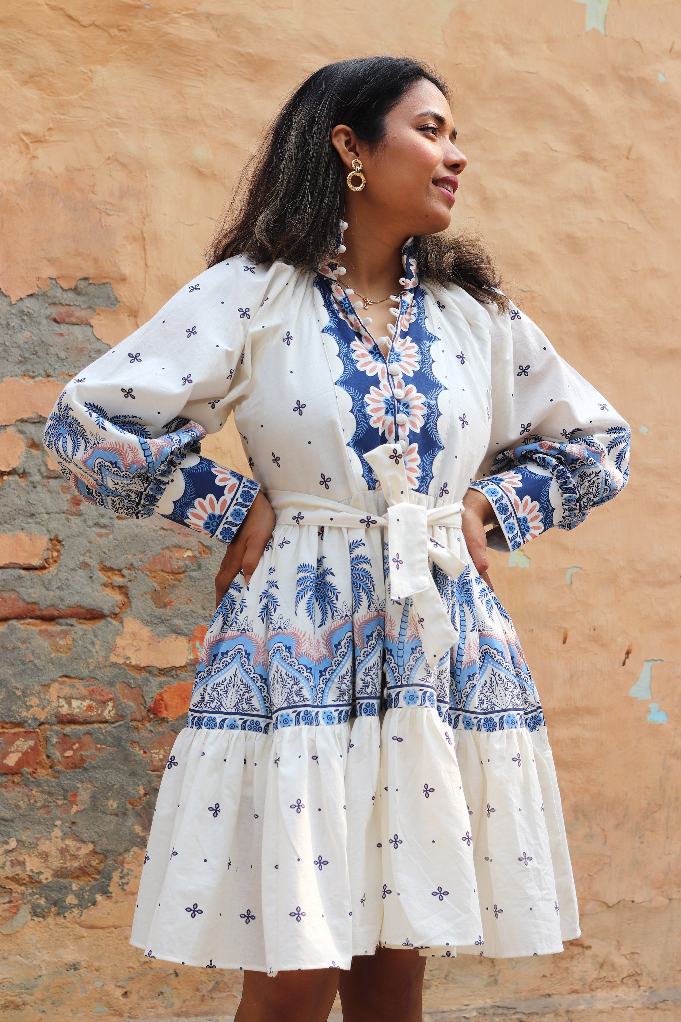 Riverside Palm Dress