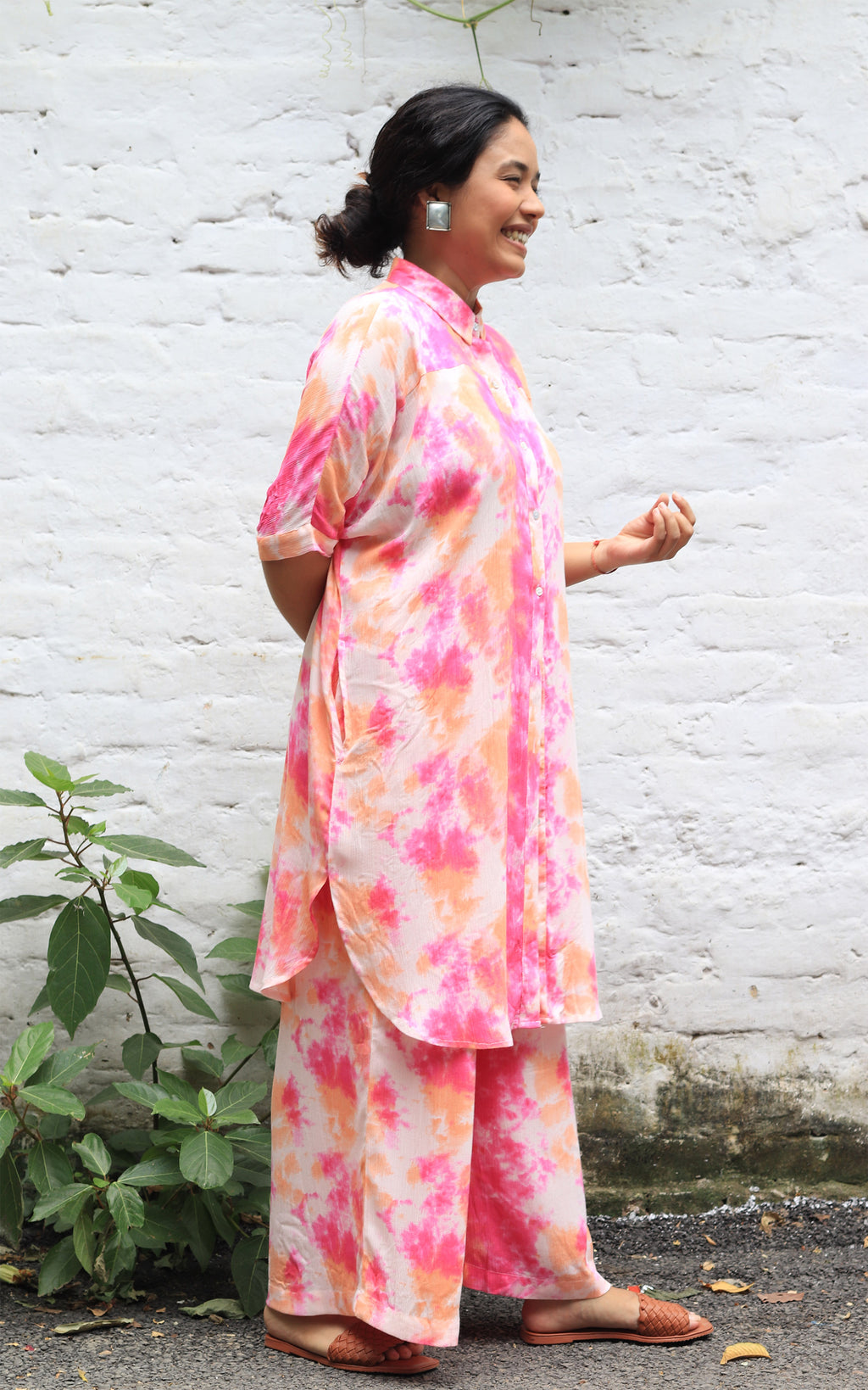 Tropical Azalea Kaftan Set