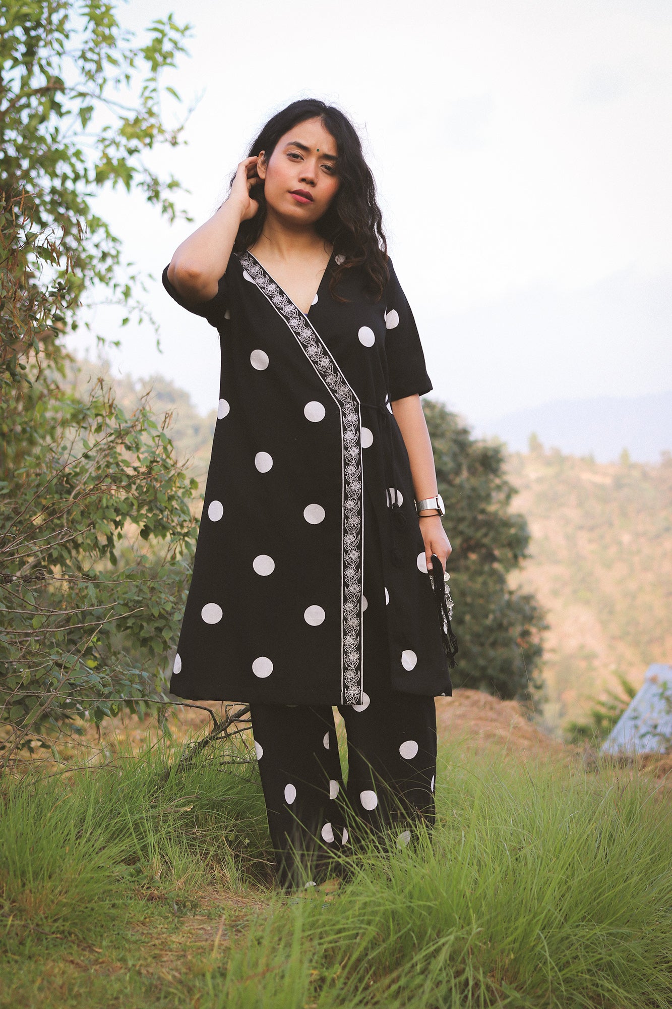 Noir Wrap Set